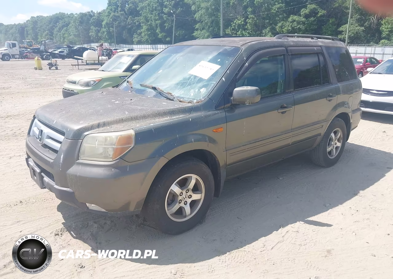 2006 Honda Pilot Ex-L VIN:5FNYF28576B031379 - 2