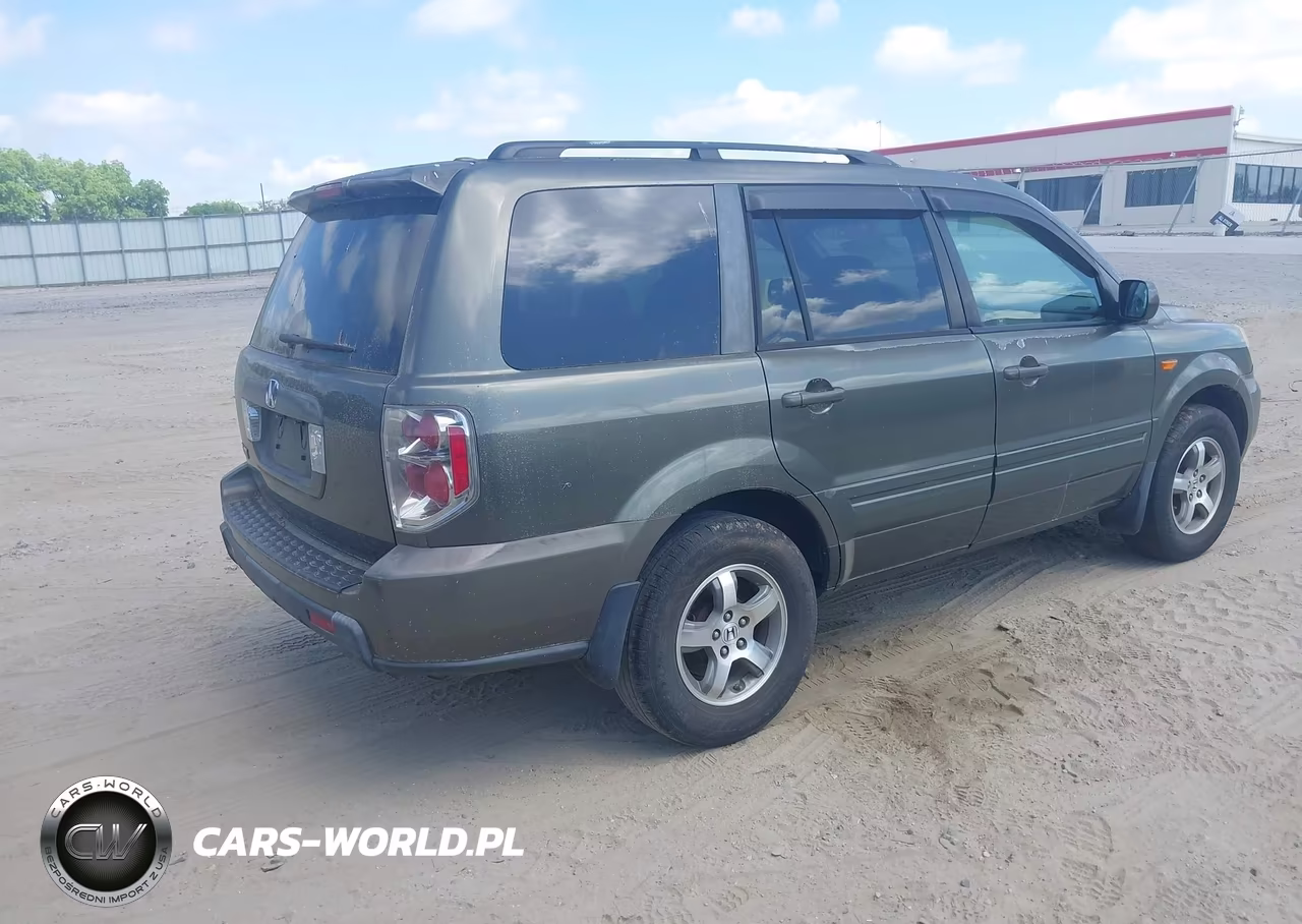 2006 Honda Pilot Ex-L VIN:5FNYF28576B031379 - 4
