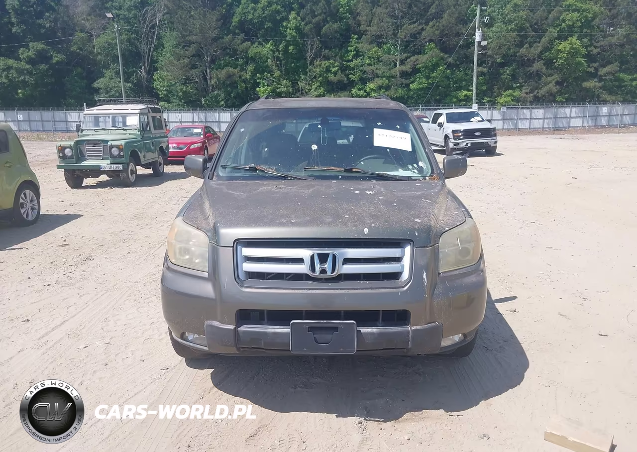 2006 Honda Pilot Ex-L VIN:5FNYF28576B031379 - 6