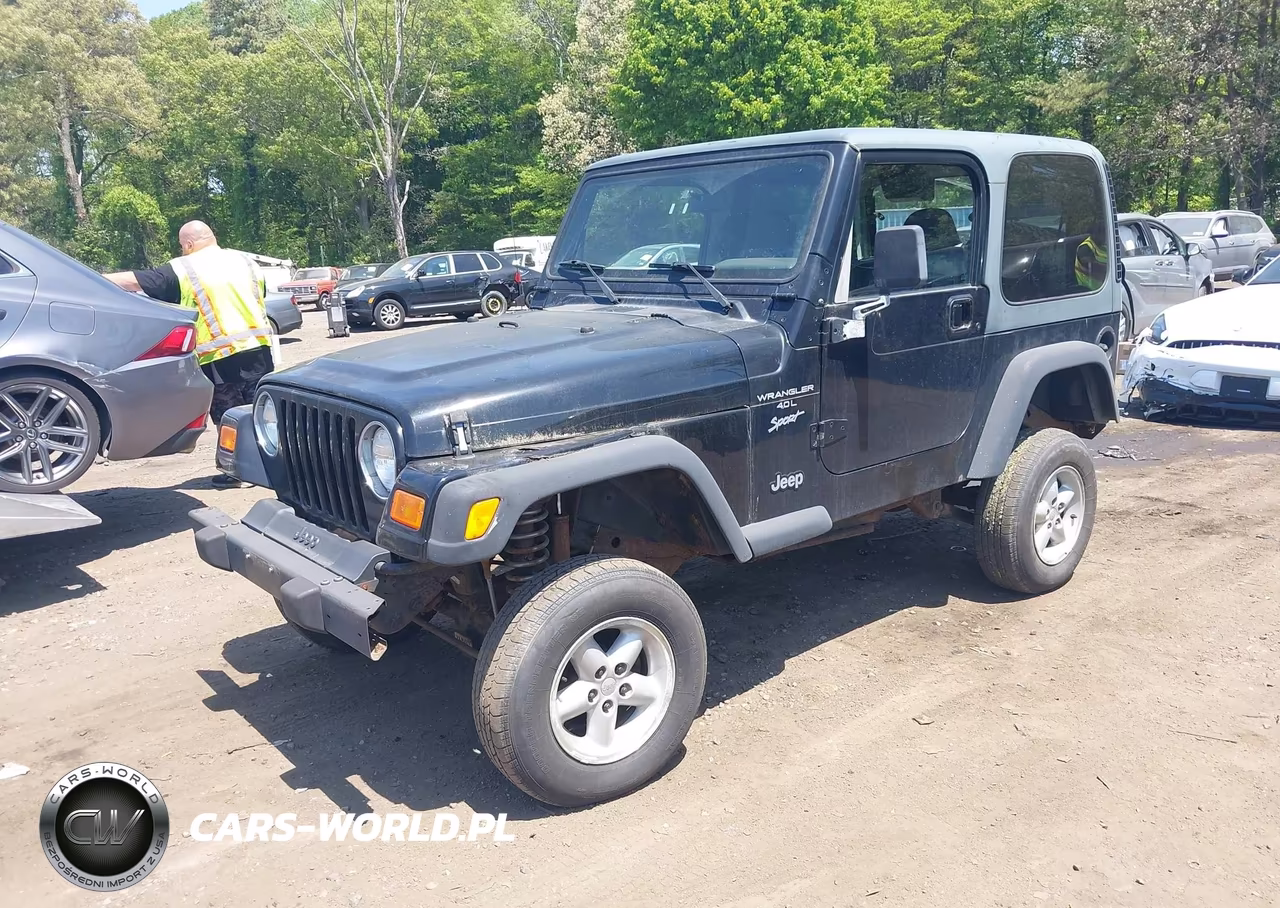 2001 Jeep Wrangler Sport VIN:1J4FA49S91P361572 - 2
