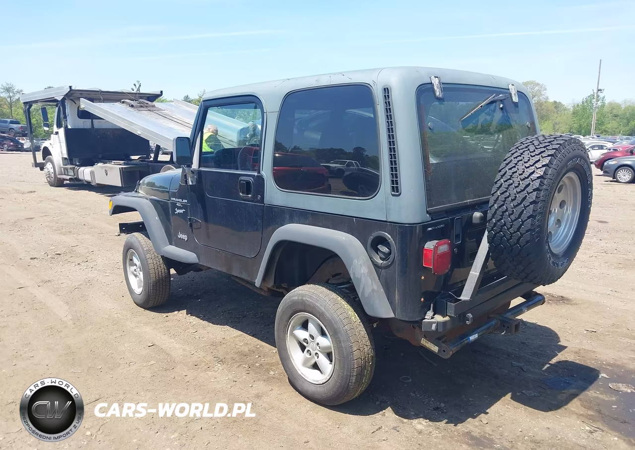 2001 Jeep Wrangler Sport VIN:1J4FA49S91P361572 - 3
