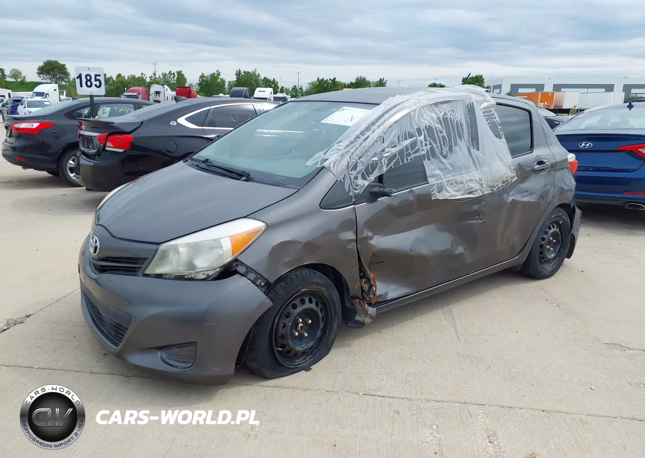 2013 Toyota Yaris Le VIN:JTDKTUD3XDD567455 - 2