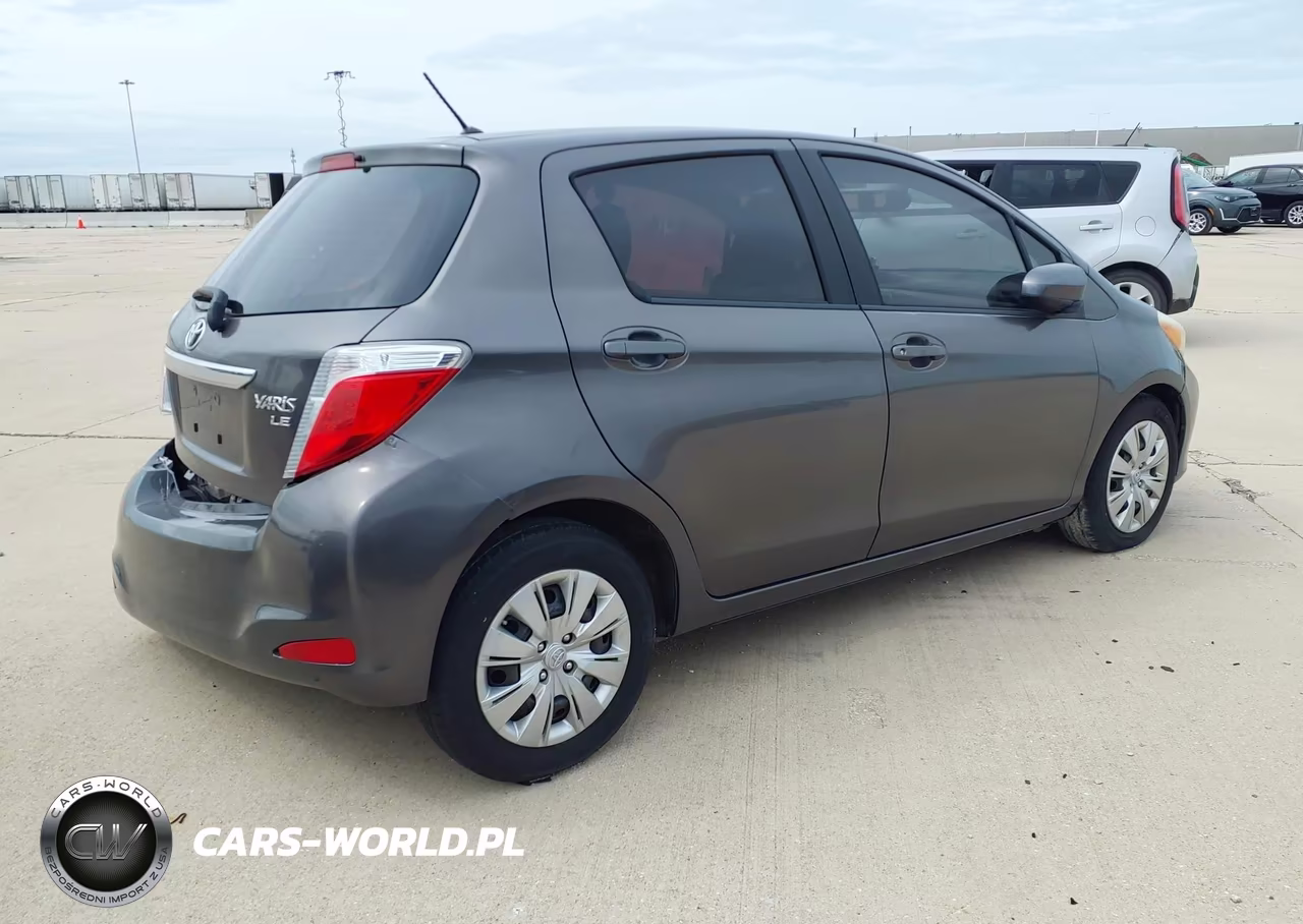 2013 Toyota Yaris Le VIN:JTDKTUD3XDD567455 - 4