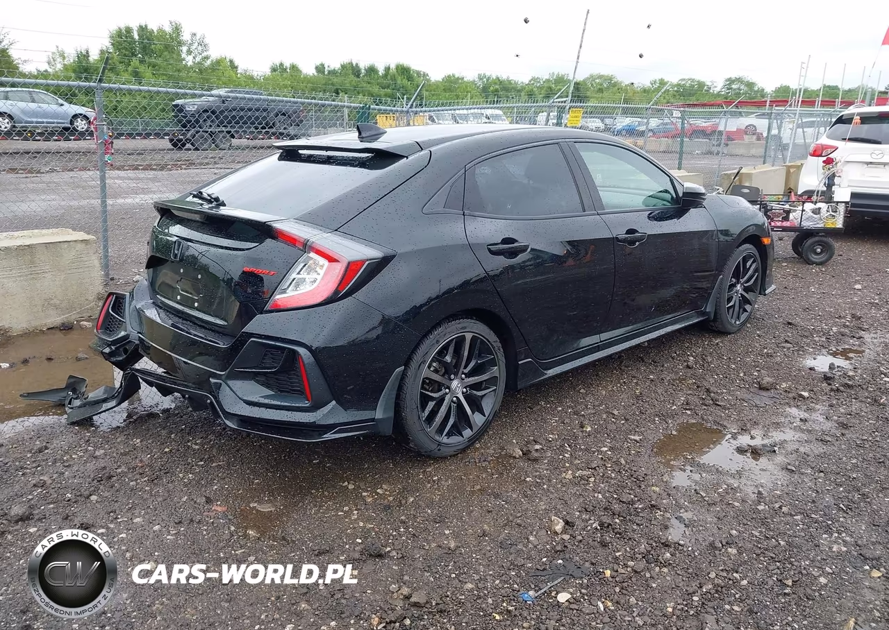 2021 Honda Civic Sport VIN:SHHFK7H48MU425783 - 4