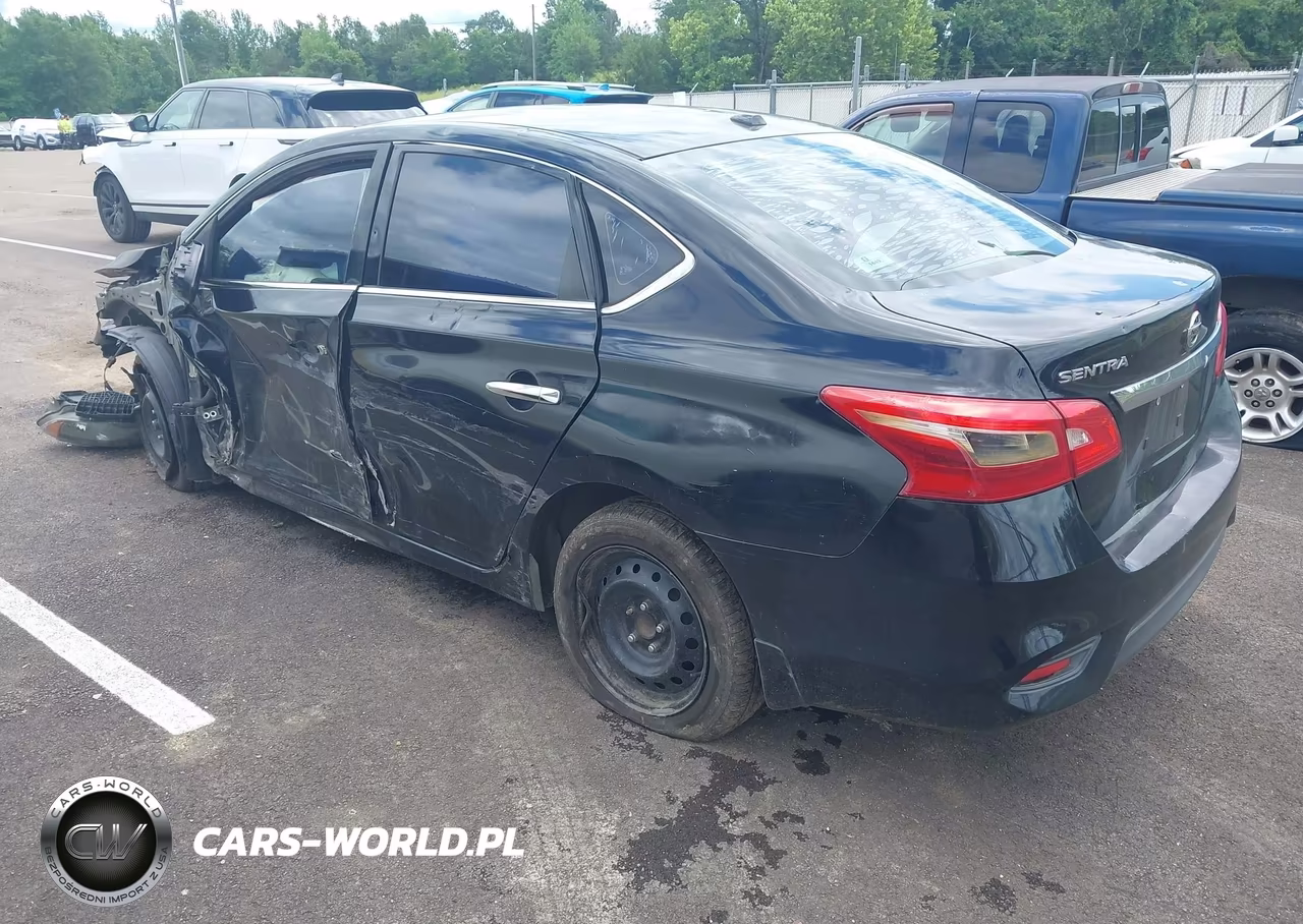 2016 Nissan Sentra Sv VIN:3N1AB7AP6GY228042 - 3