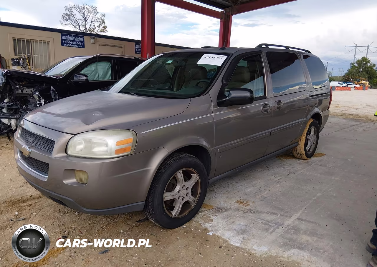 2006 Chevrolet Uplander Lt VIN:1GNDV33L06D190501 - 2