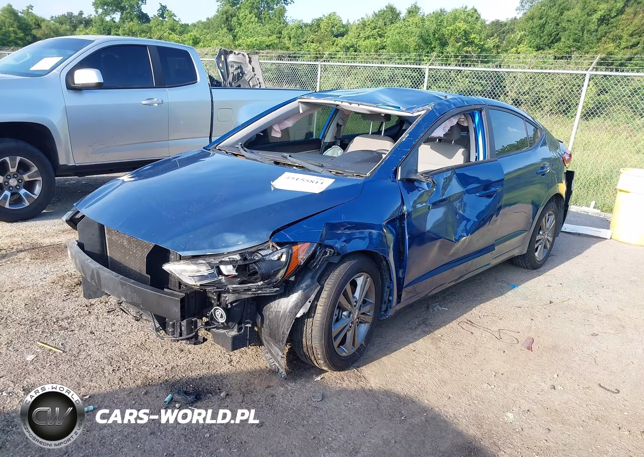 2017 Hyundai Elantra Se VIN:KMHD74LF7HU421962 - 2