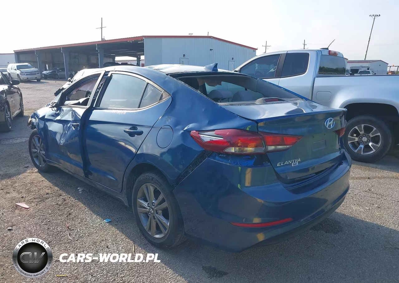 2017 Hyundai Elantra Se VIN:KMHD74LF7HU421962 - 3