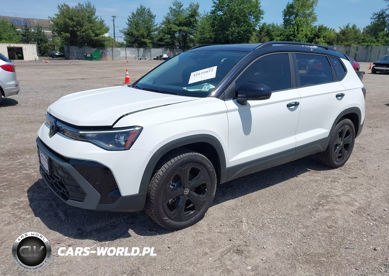 2025 Volkswagen Taos 1.5T Se Black VIN:3VV2C7B24SM079035 - 2