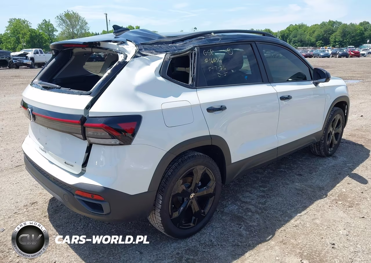 2025 Volkswagen Taos 1.5T Se Black VIN:3VV2C7B24SM079035 - 4