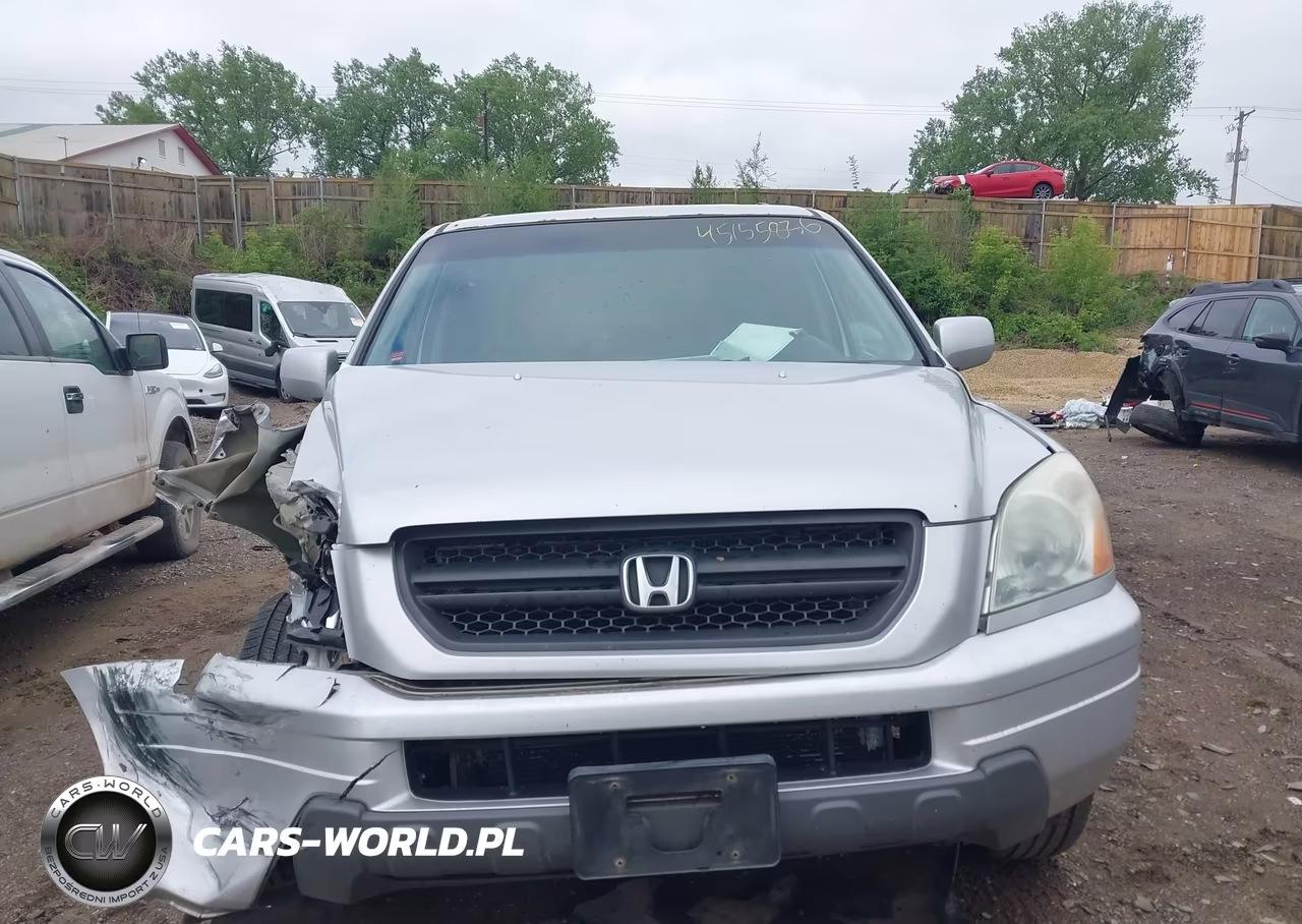 2005 Honda Pilot Ex-L VIN:5FNYF18565B054967 - 12