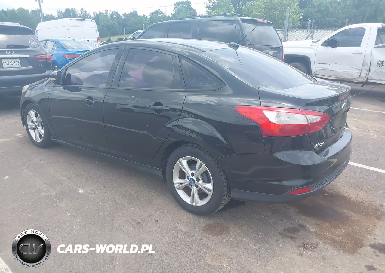 2014 Ford Focus Se VIN:1FADP3F20EL254052 - 3