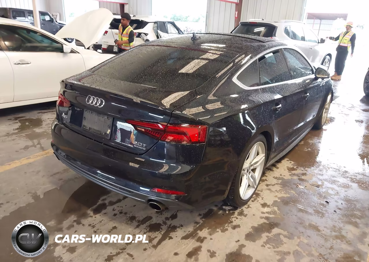 2018 Audi A5 2.0T Premium VIN:WAUENCF53JA034874 - 4