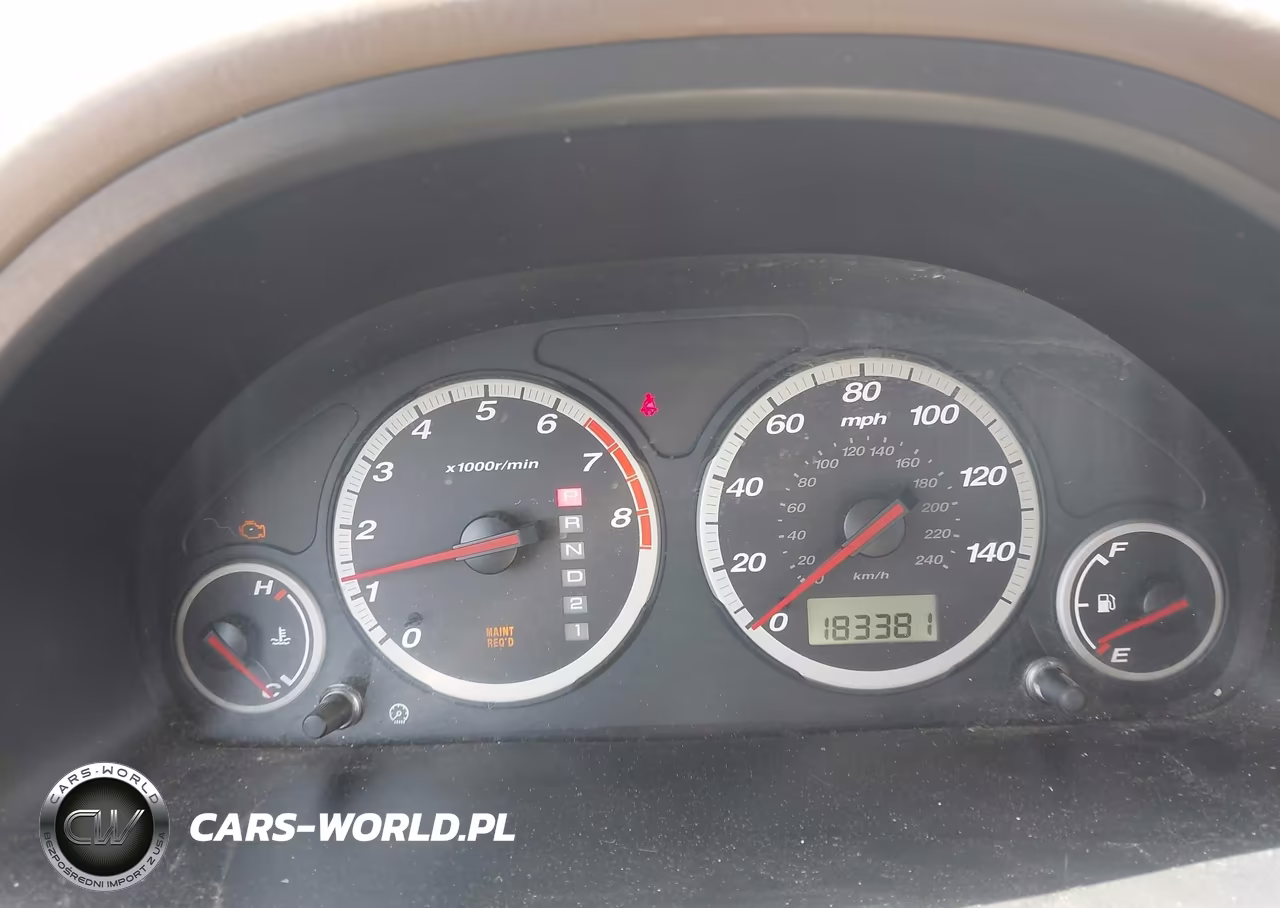 2003 Honda Cr-V Lx VIN:JHLRD68483C007516 - 7