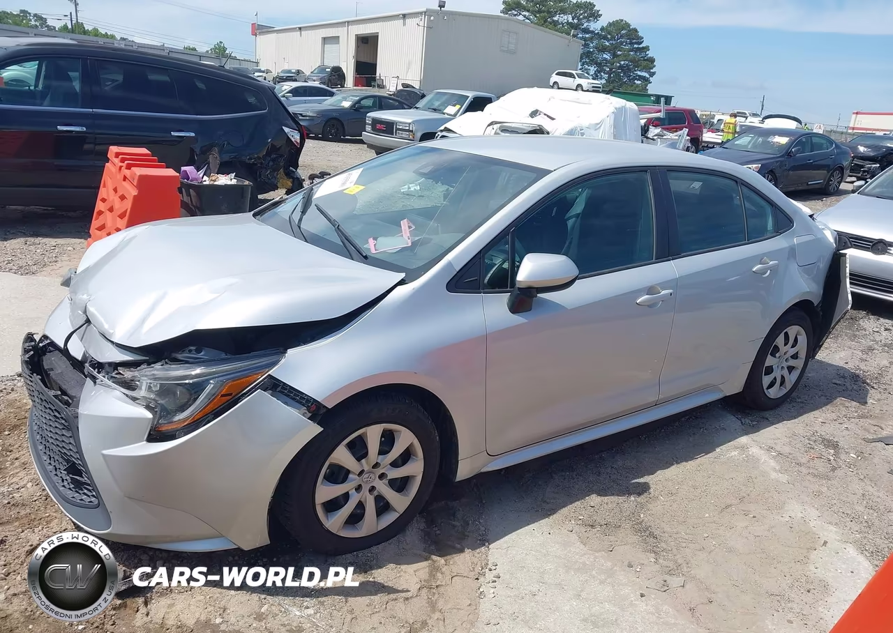 2021 Toyota Corolla Le VIN:5YFEPMAE6MP215879 - 2