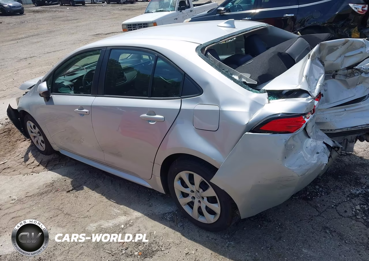 2021 Toyota Corolla Le VIN:5YFEPMAE6MP215879 - 3