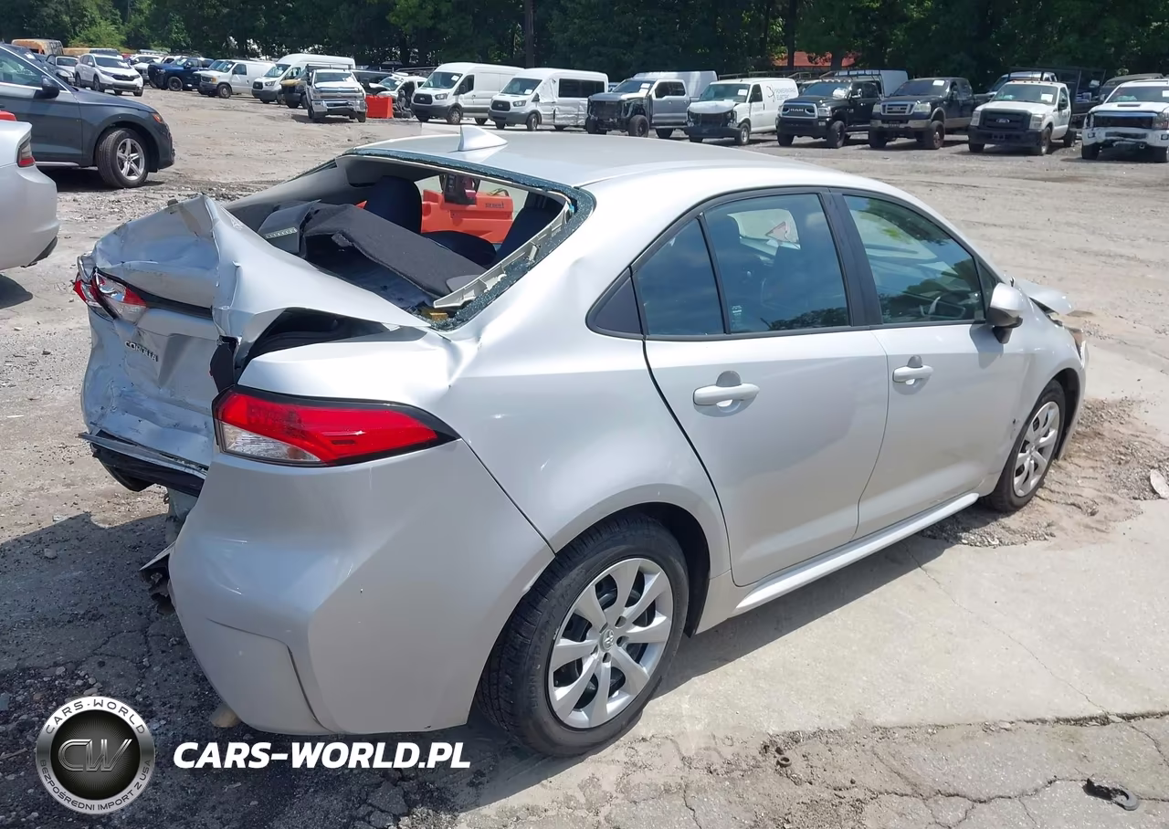 2021 Toyota Corolla Le VIN:5YFEPMAE6MP215879 - 4