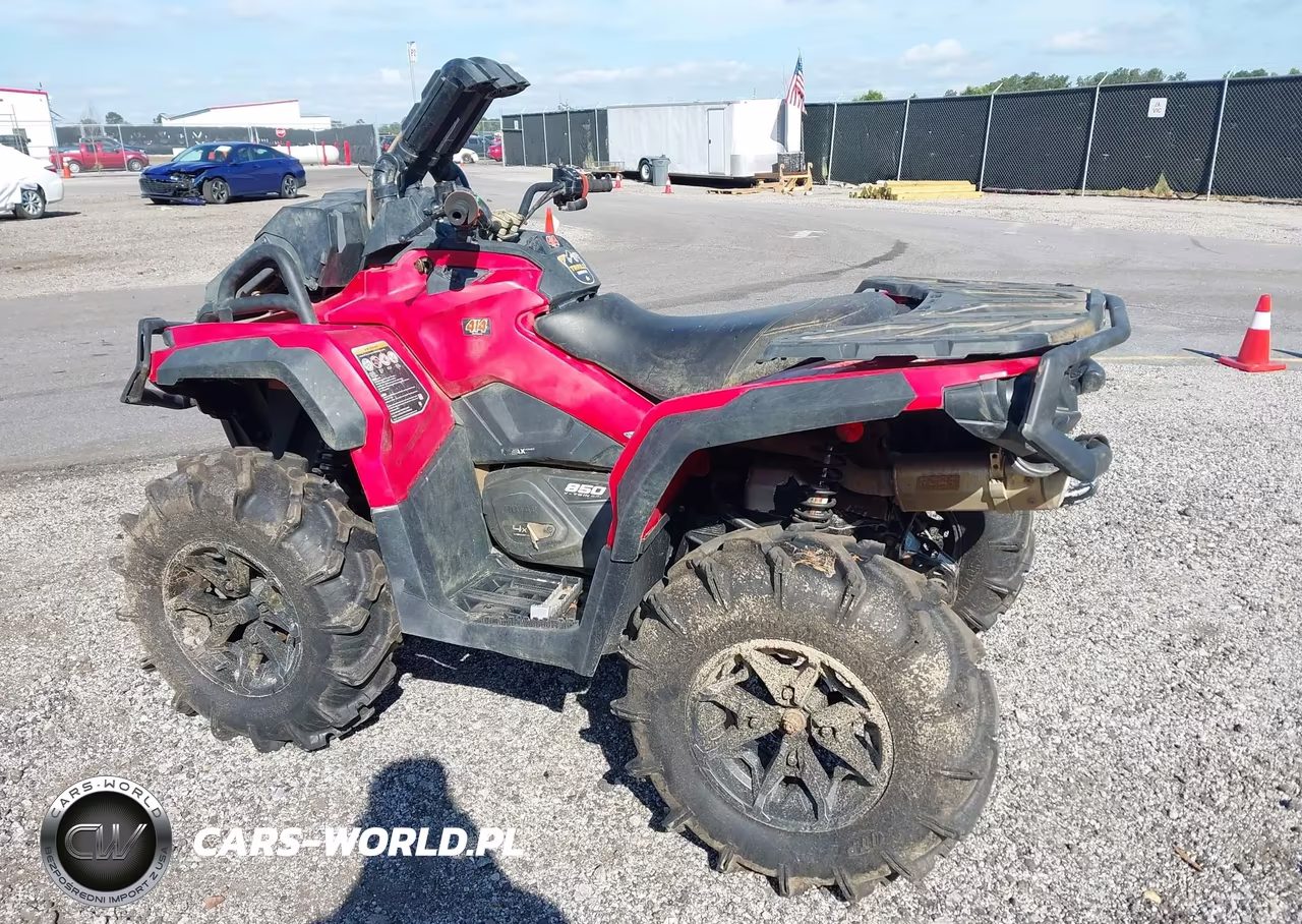 2024 Can-Am Outlander X Mr 850 VIN:3JBLWAU40RJ000772 - 3