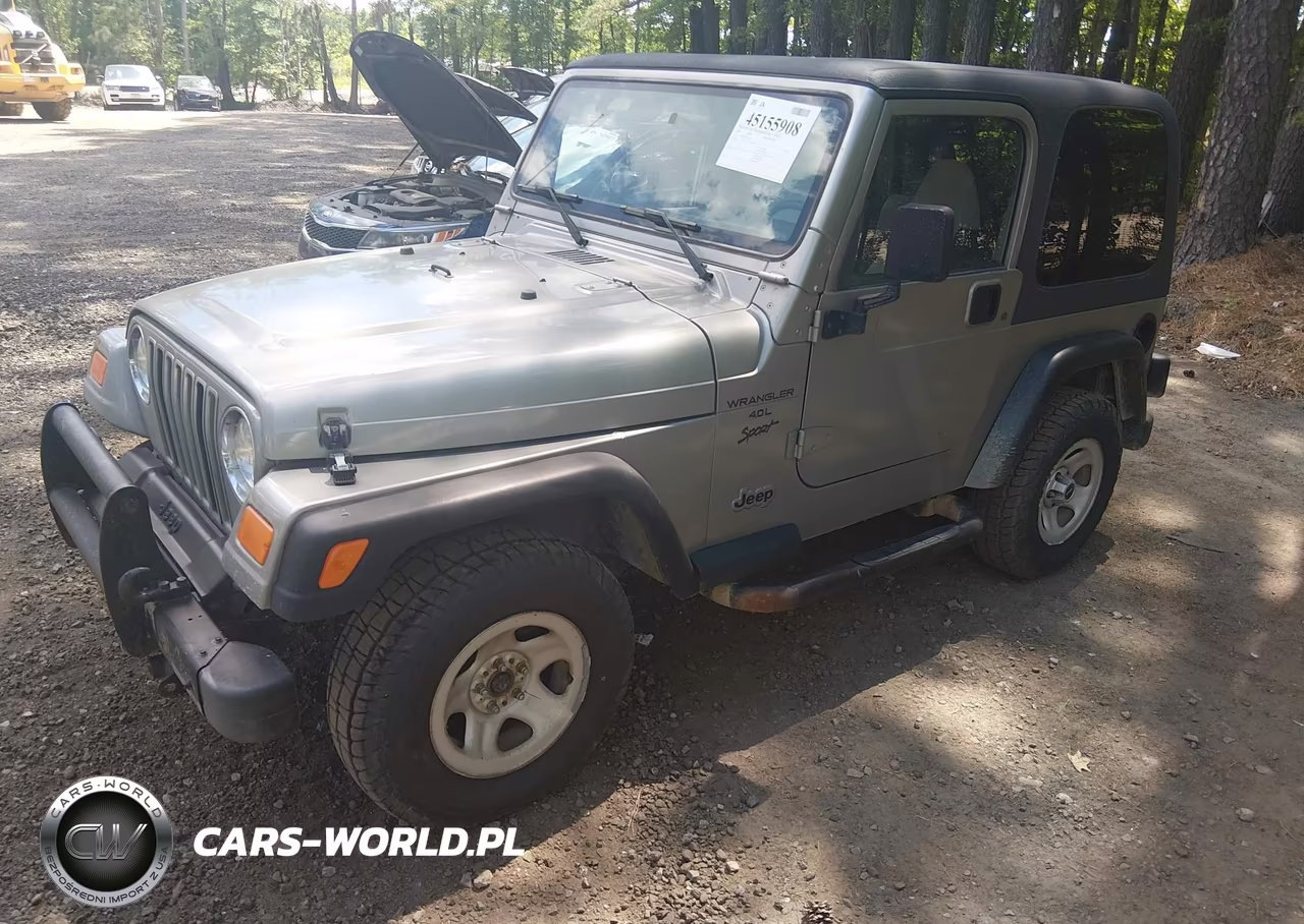2000 Jeep Wrangler Sport VIN:1J4FA49S1YP766786 - 2
