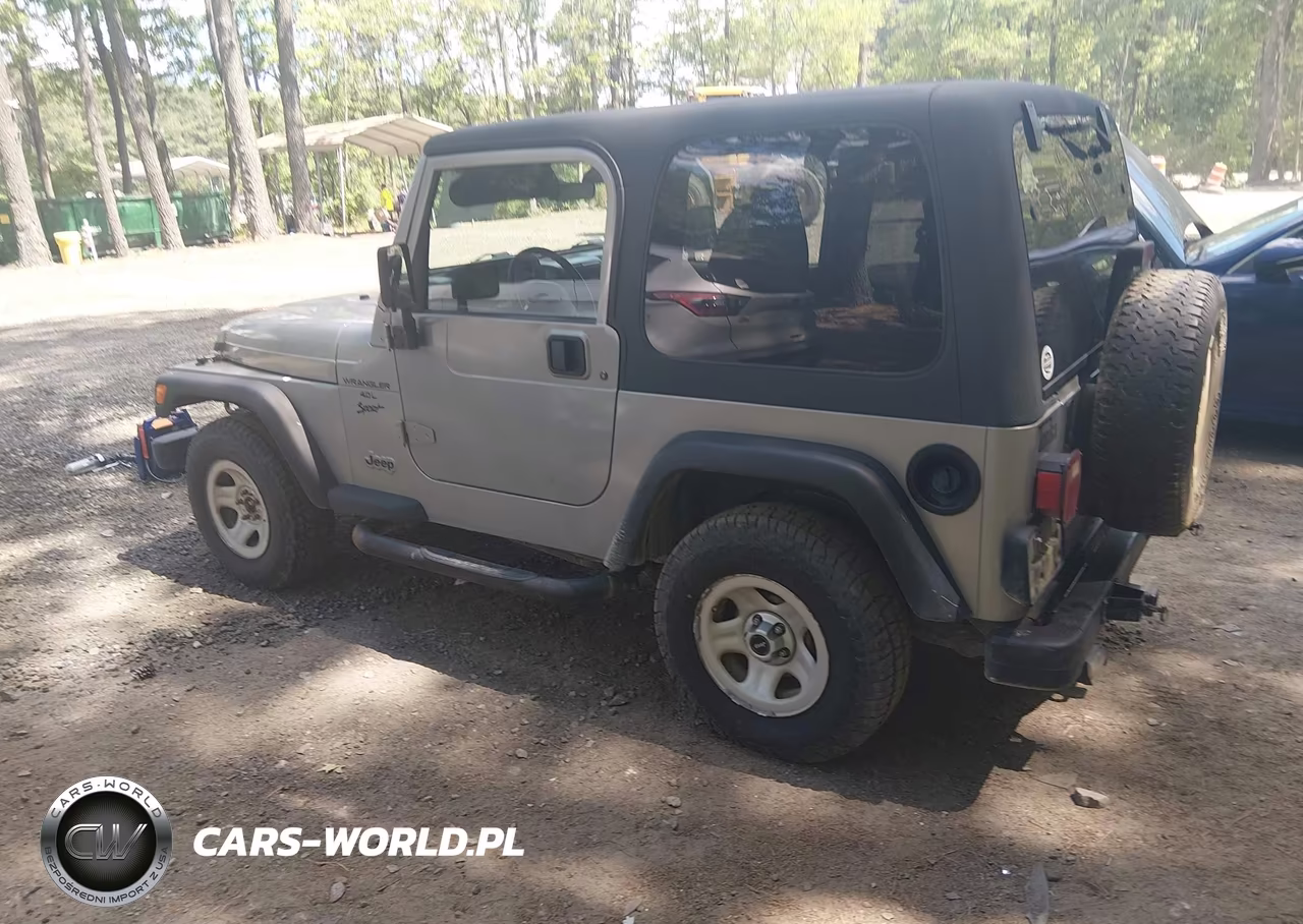 2000 Jeep Wrangler Sport VIN:1J4FA49S1YP766786 - 3
