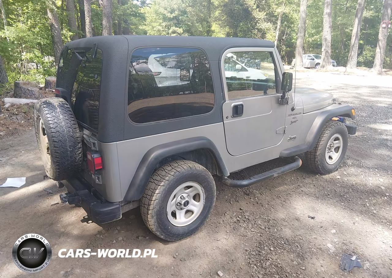 2000 Jeep Wrangler Sport VIN:1J4FA49S1YP766786 - 4