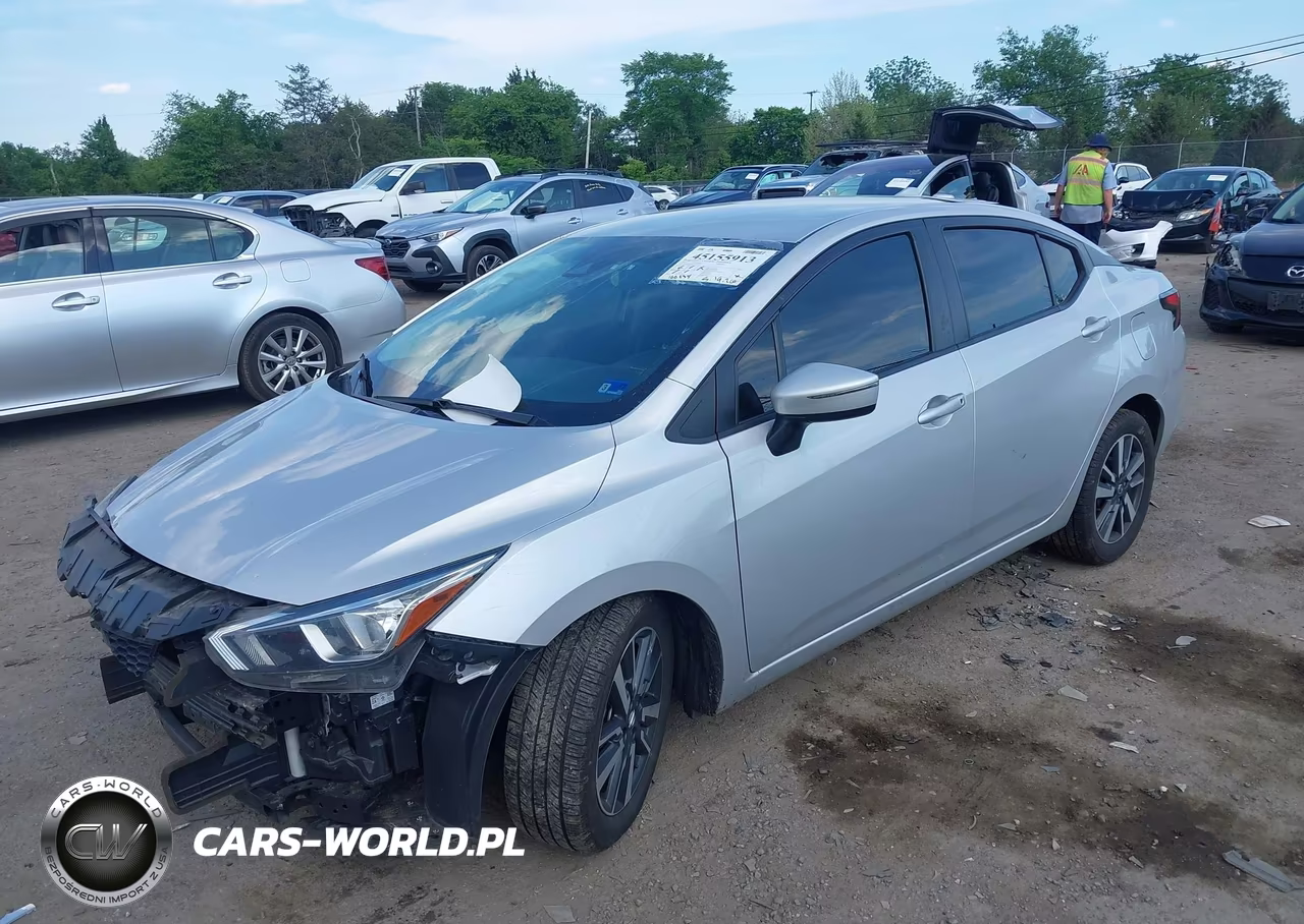 2021 Nissan Versa Sv Xtronic Cvt VIN:3N1CN8EV2ML867848 - 2
