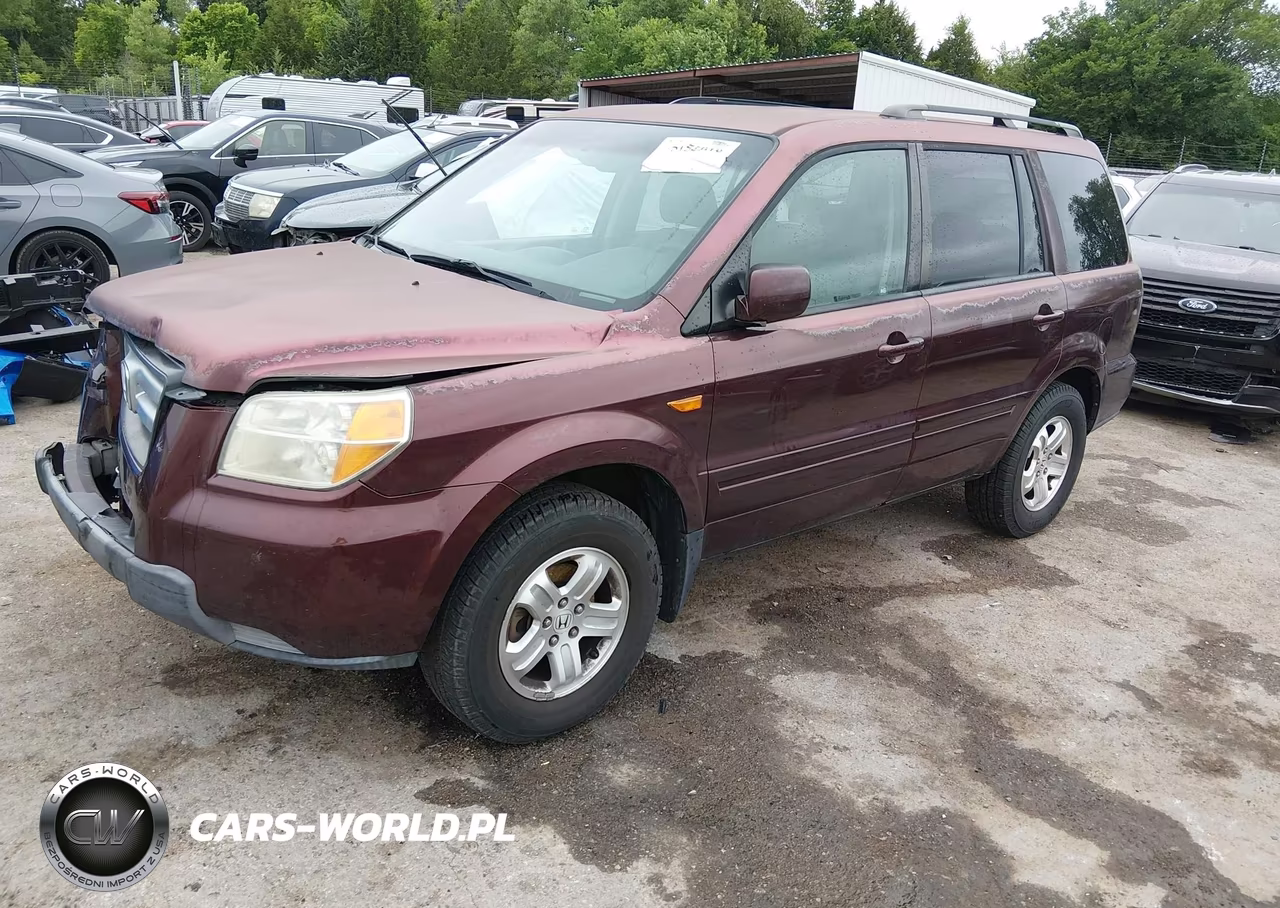 2008 Honda Pilot Vp VIN:5FNYF28268B002819 - 2