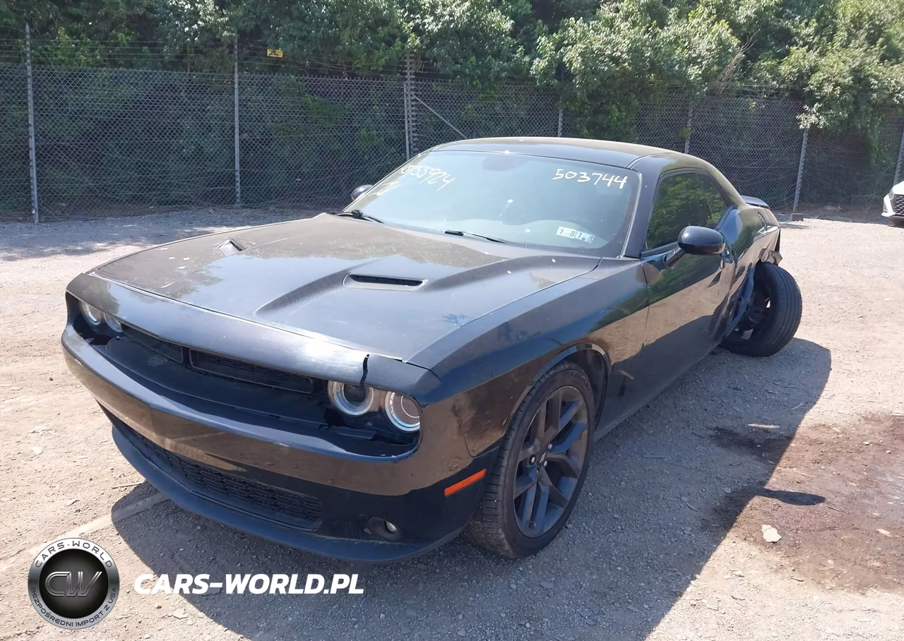 2019 Dodge Challenger Sxt VIN:2C3CDZAG2KH503744 - 2