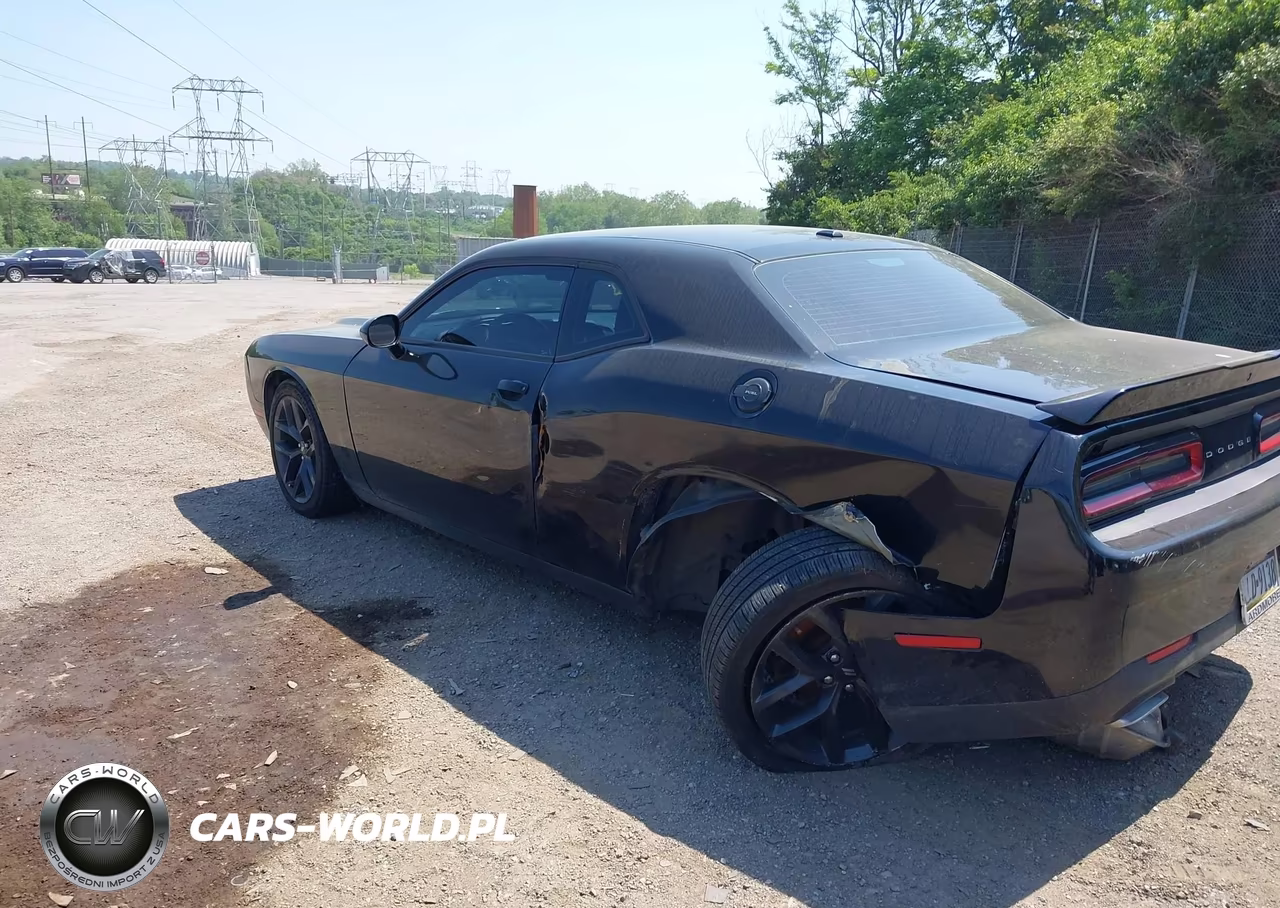 2019 Dodge Challenger Sxt VIN:2C3CDZAG2KH503744 - 3