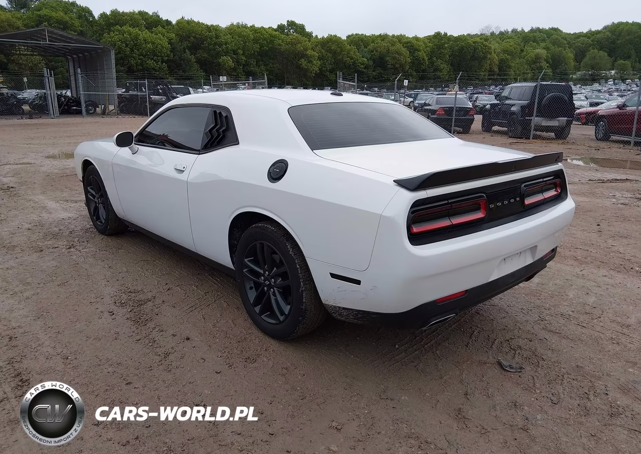 2019 Dodge Challenger Gt Awd VIN:2C3CDZKGXKH522170 - 3