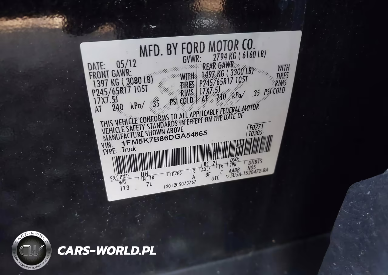 2013 Ford Explorer VIN:1FM5K7B86DGA54665 - 9
