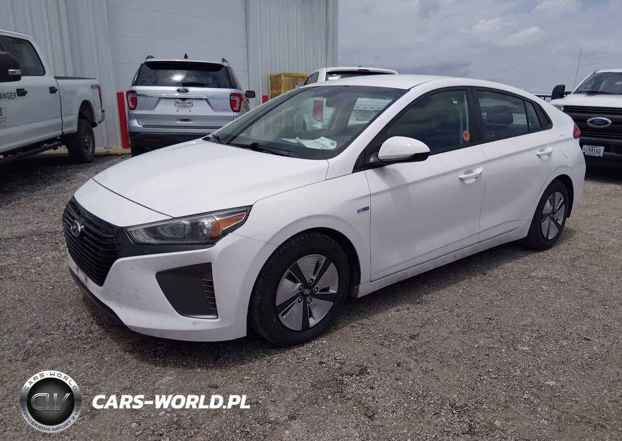 2018 Hyundai Ioniq Hybrid Blue VIN:KMHC65LC1JU100127 - 2