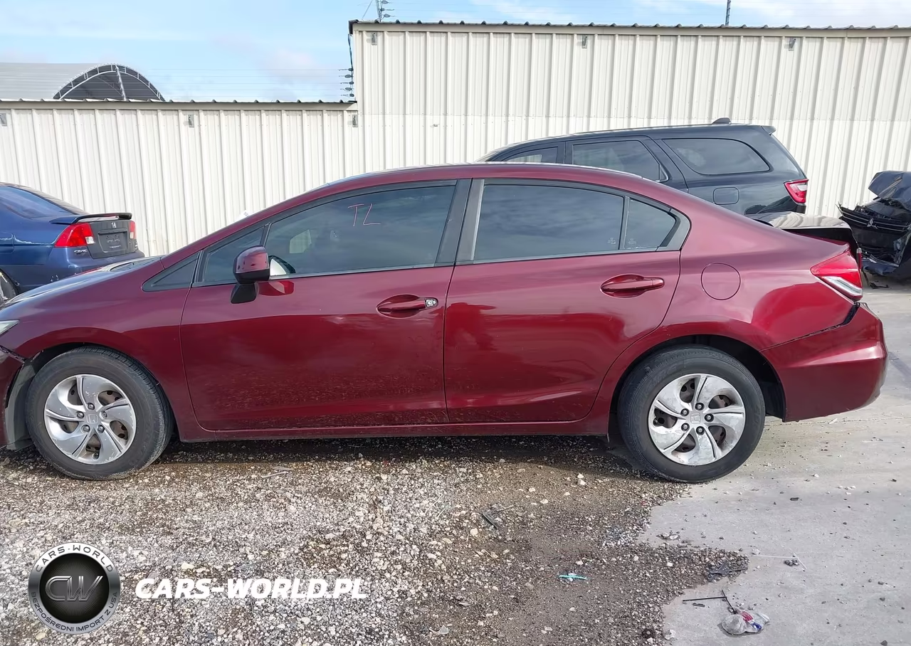 2013 Honda Civic Lx VIN:2HGFB2F54DH594372 - 14