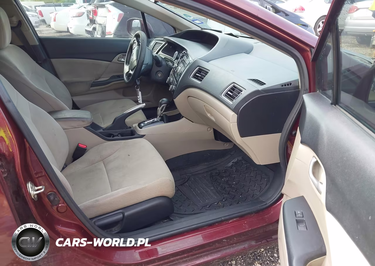 2013 Honda Civic Lx VIN:2HGFB2F54DH594372 - 5