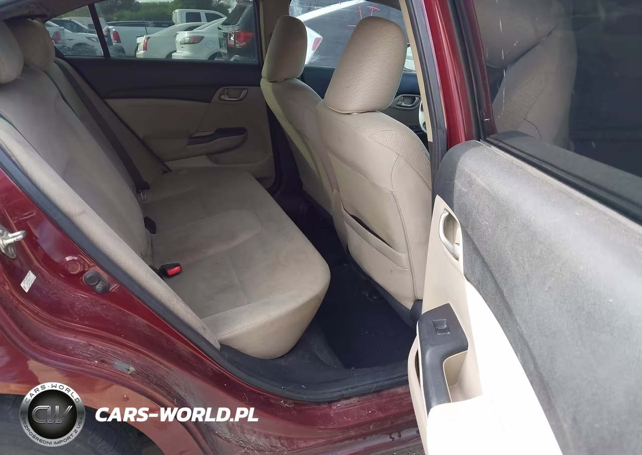 2013 Honda Civic Lx VIN:2HGFB2F54DH594372 - 8