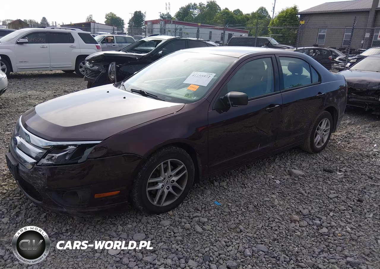 2012 Ford Fusion S VIN:3FAHP0GA8CR239027 - 2