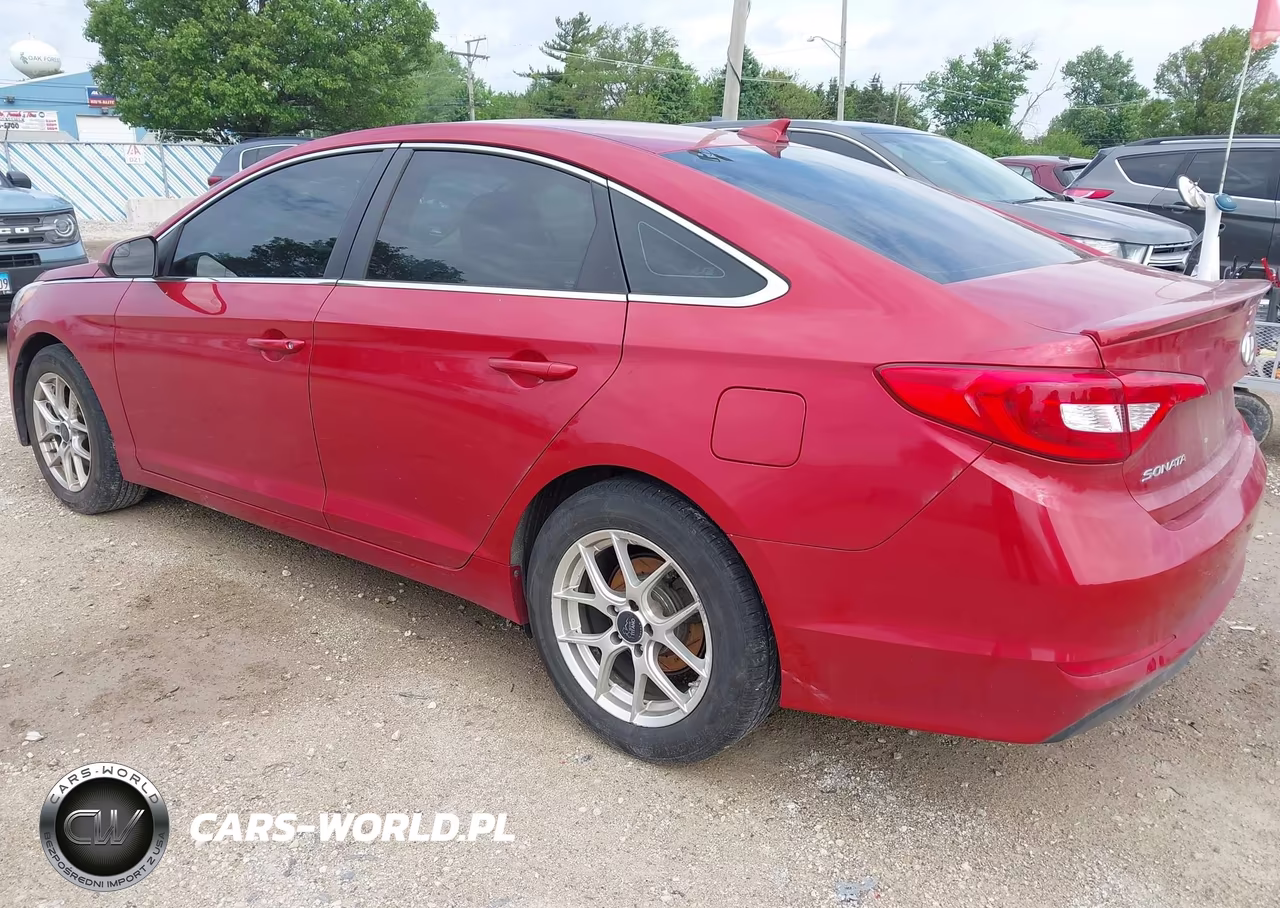 2017 Hyundai Sonata Se VIN:5NPE24AF3HH454221 - 3
