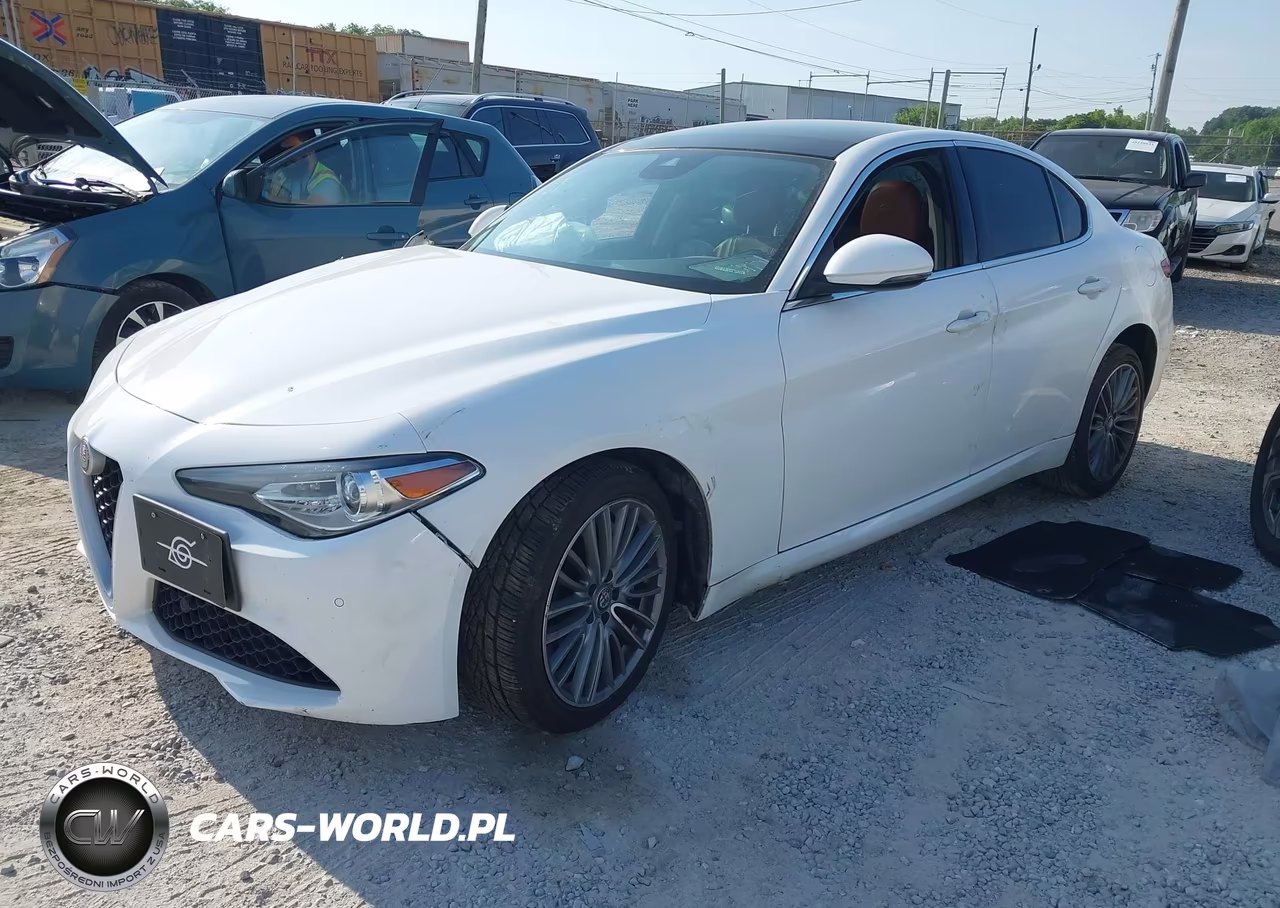 2018 Alfa Romeo Giulia Ti Lusso Awd VIN:ZARFAEEN5J7581003 - 2