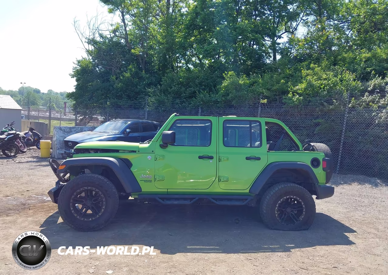 2018 Jeep Wrangler Unlimited Sport 4X4 VIN:1C4HJXDN9JW297198 - 14