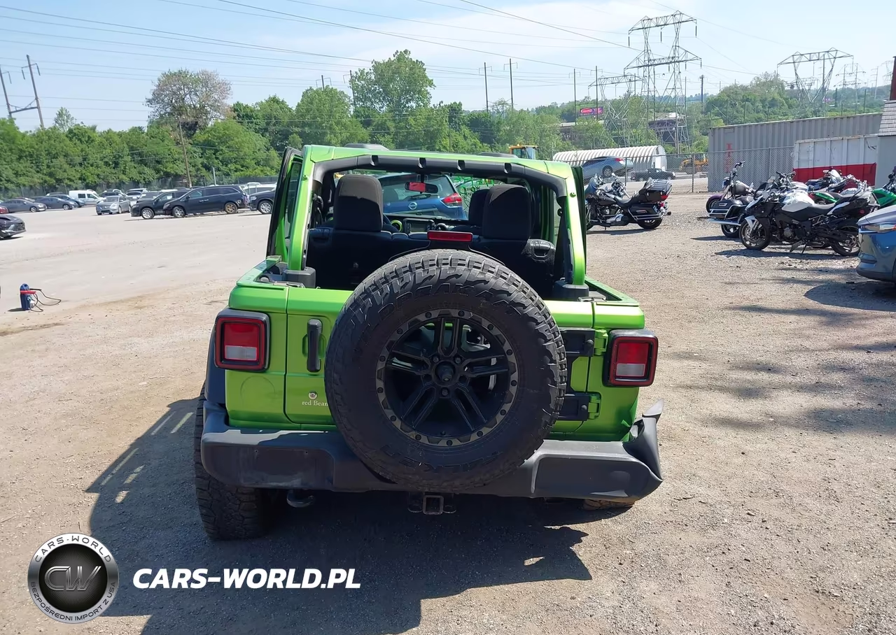 2018 Jeep Wrangler Unlimited Sport 4X4 VIN:1C4HJXDN9JW297198 - 16