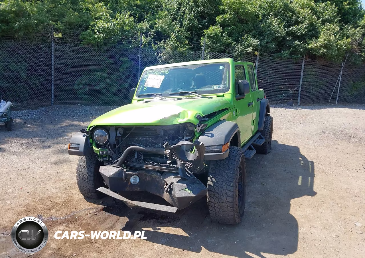 2018 Jeep Wrangler Unlimited Sport 4X4 VIN:1C4HJXDN9JW297198 - 18