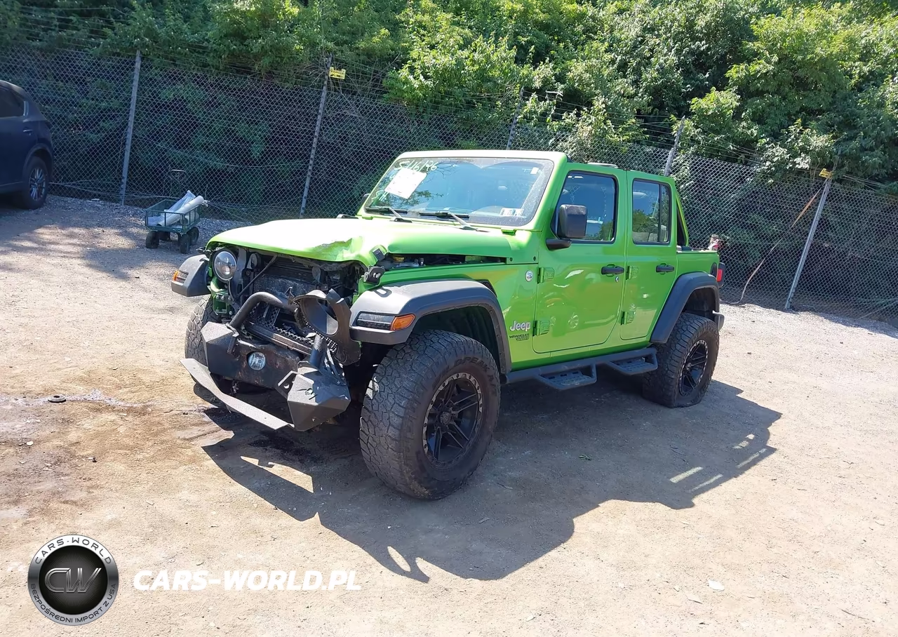 2018 Jeep Wrangler Unlimited Sport 4X4 VIN:1C4HJXDN9JW297198 - 2