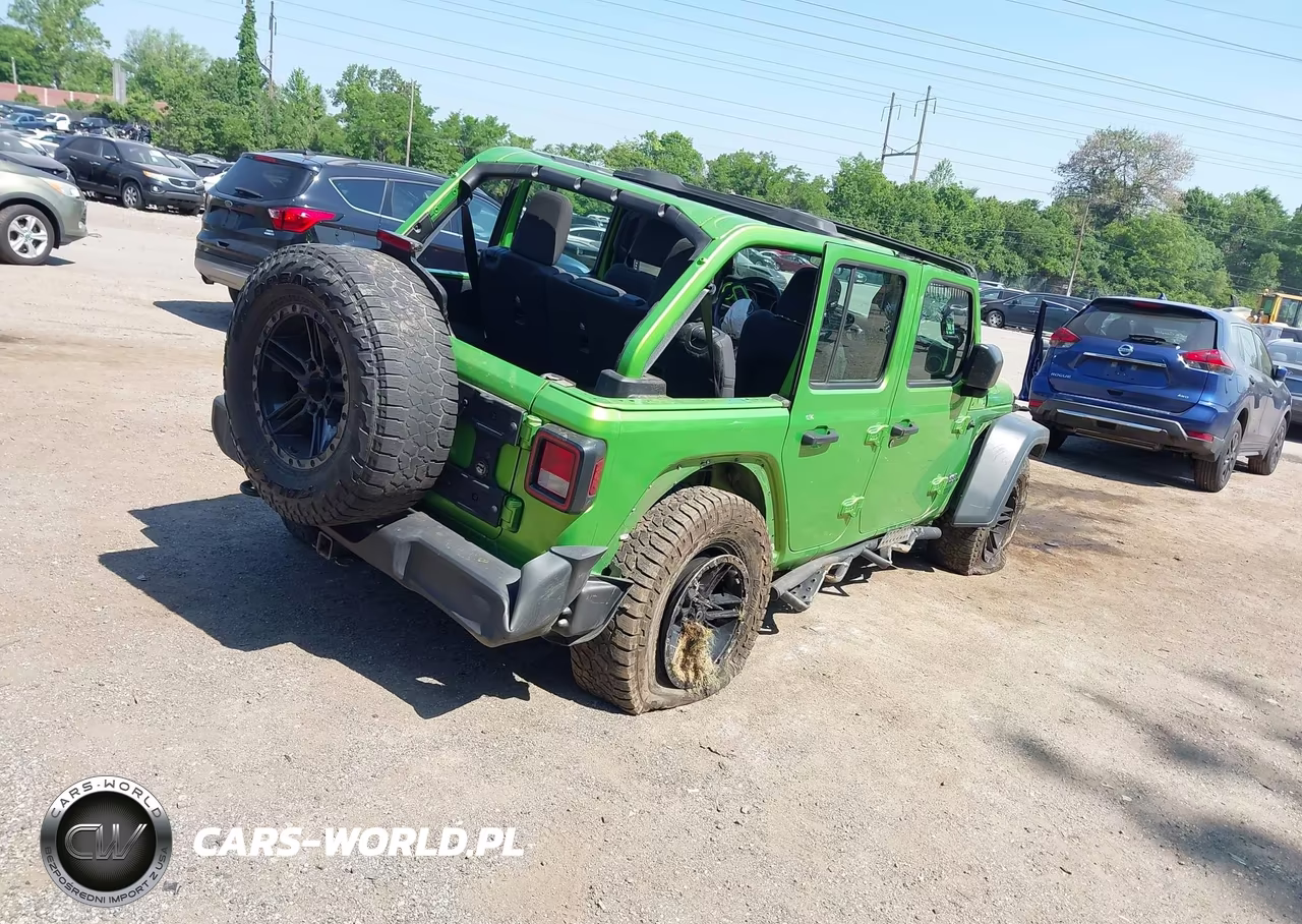 2018 Jeep Wrangler Unlimited Sport 4X4 VIN:1C4HJXDN9JW297198 - 4