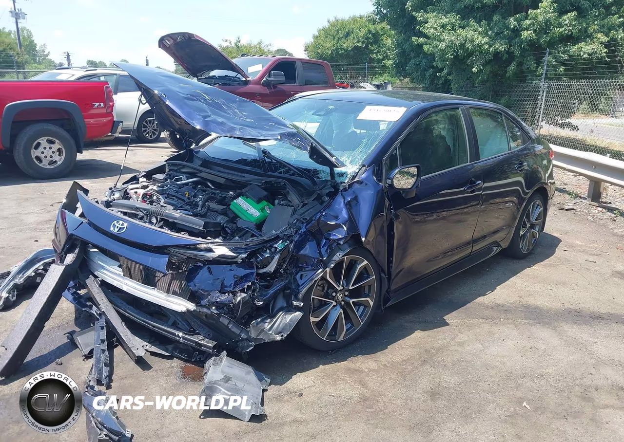 2021 Toyota Corolla Se VIN:JTDS4MCE1MJ068657 - 2