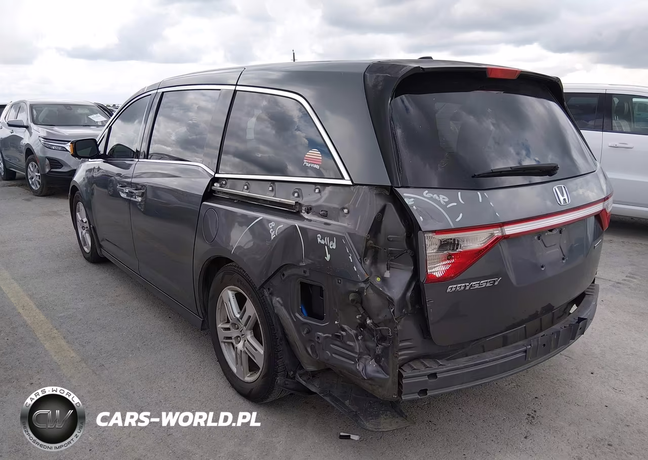 2012 Honda Odyssey Touring-Touring Elite VIN:5FNRL5H99CB044602 - 3