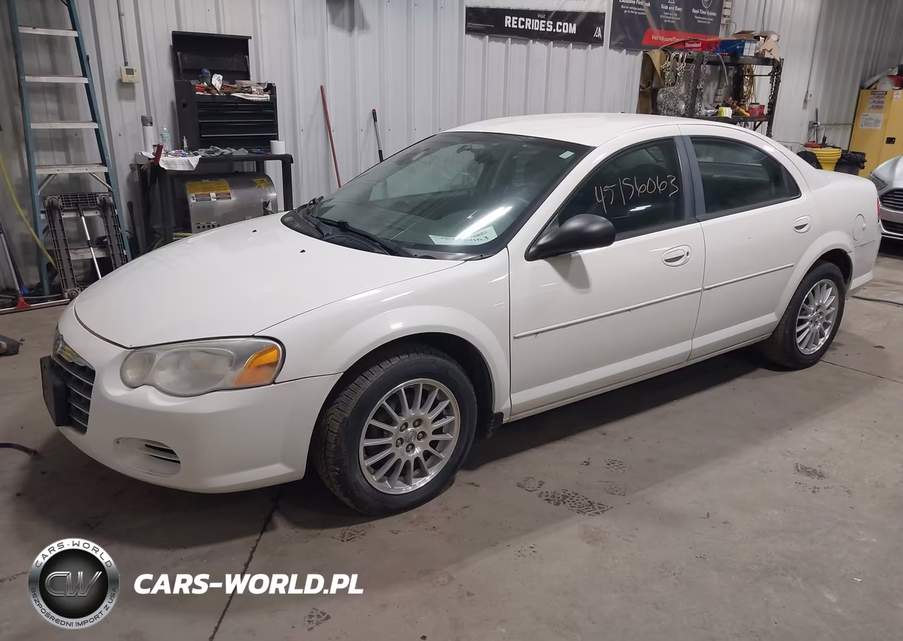 2004 Chrysler Sebring Lx VIN:1C3EL46R54N204056 - 2
