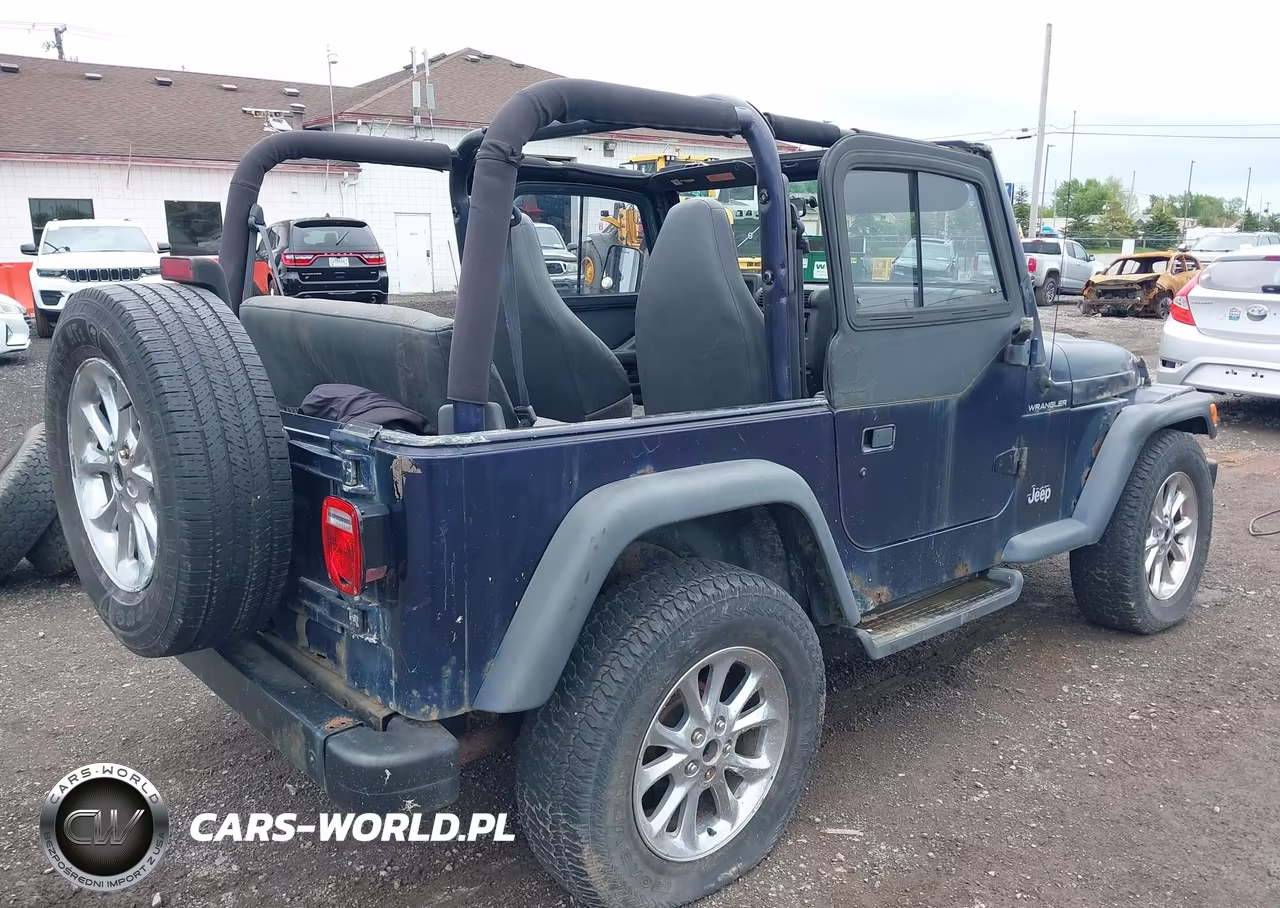 1999 Jeep Wrangler Se VIN:1J4FY29P3XP475183 - 4