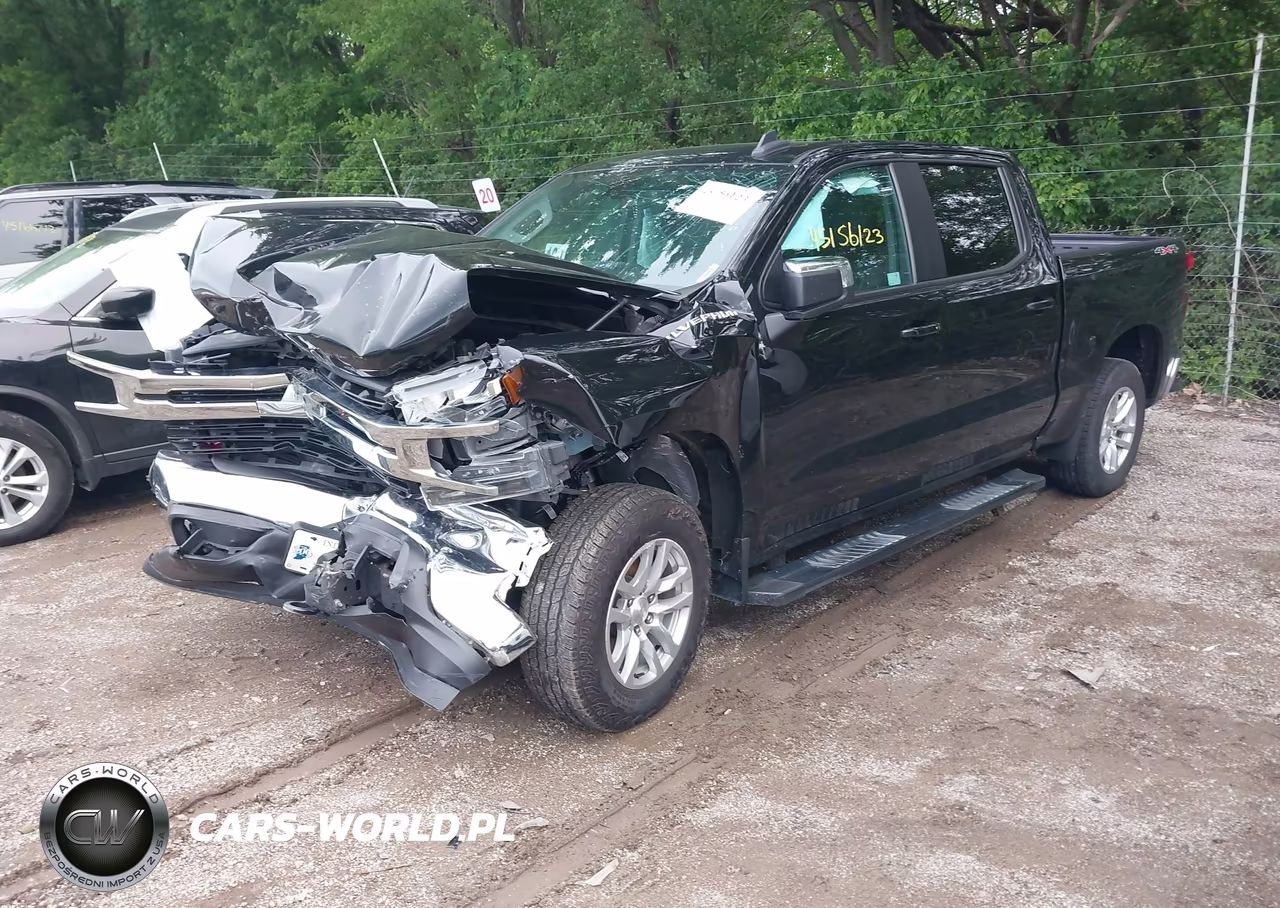 2020 Chevrolet Silverado 1500 4Wd Short Bed Lt VIN:3GCUYDED4LG398651 - 2