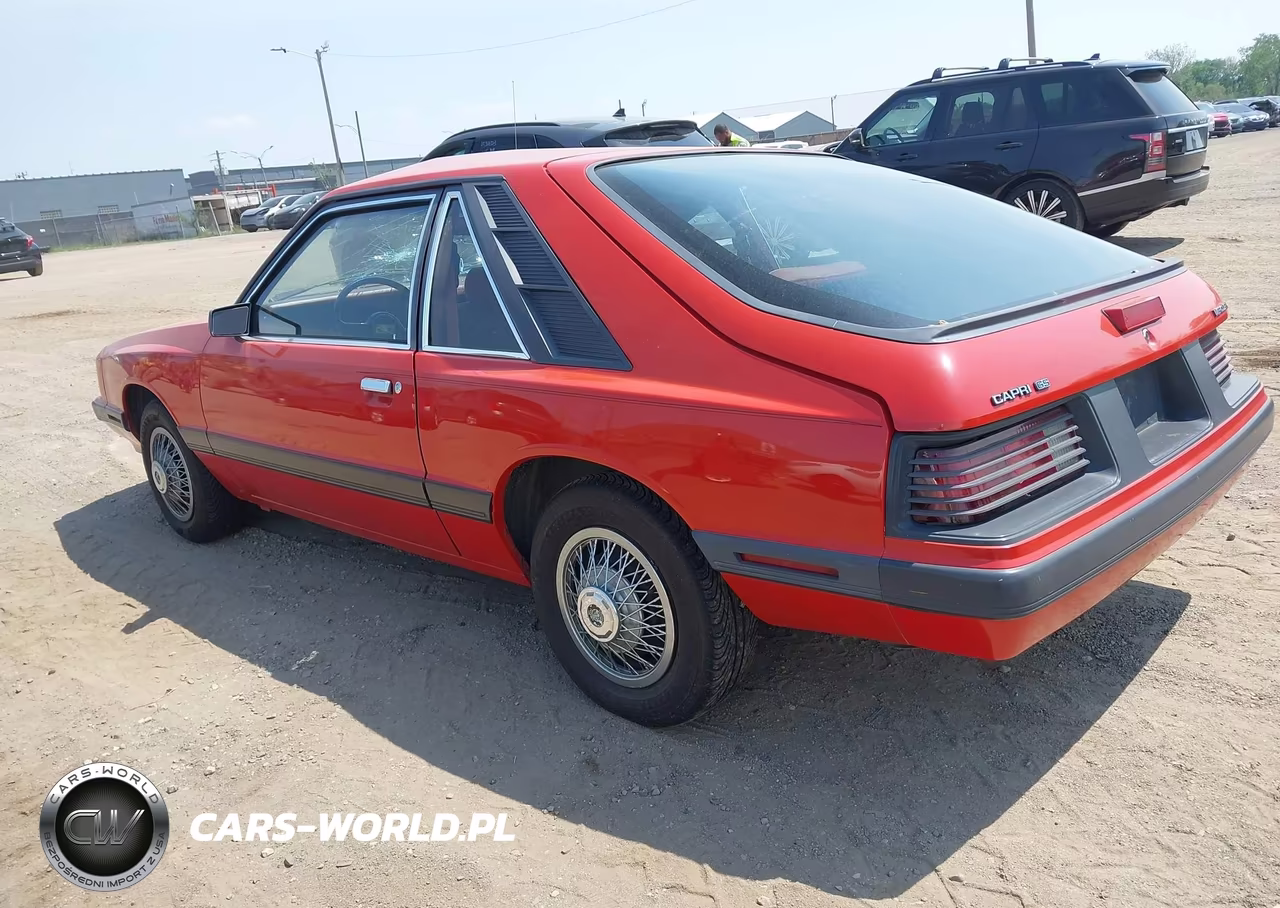 1986 Mercury Capri VIN:1MEBP7931GF602793 - 3