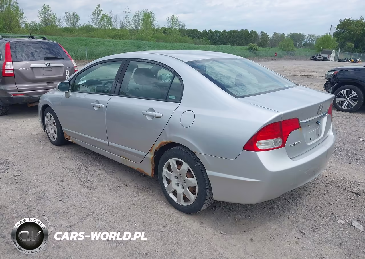 2009 Honda Civic Lx VIN:19XFA15549E023691 - 3